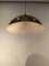 Lámpara de techo era espacial de vidrio acrílico atribuida a Gino Sarfatti para Arteluce, años 70, Imagen 3