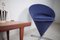 Mid-Century Blue Cone Chair by Verner Panton, 1950s 22
