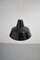 Lampada da soffitto smaltata nera di Louis Poulsen per Wekstattleuchte, Immagine 3