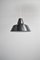 Black Enamel Ceiling Lamp by Louis Poulsen for Wekstattleuchte 2