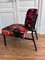 Vintage Velvet Lounge Chair, 1950s, Image 2