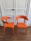 Space Age Orange Chairs, Set of 2 6