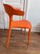 Chaises Space Age Orange, Set de 2 5