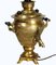 Vintage Islamic Engraved Brass Samovar Table Lamp 5