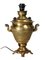 Vintage Islamic Engraved Brass Samovar Table Lamp 3
