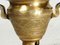 Lámpara de mesa Samovar islámica vintage de latón grabado, Imagen 7