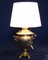 Vintage Islamic Engraved Brass Samovar Table Lamp 9