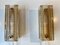 Scandinavian Brass & Glass Wall Sconces from Orrefors & Vitrika, 1960s, Set of 2, Image 7