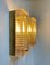 Scandinavian Brass & Glass Wall Sconces from Orrefors & Vitrika, 1960s, Set of 2, Image 10