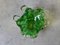 Green and Clear Murano Glass Ashtray 8