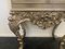 Baroque Silver Effect Base Eclectic Bar Cabinet, 1980s 11