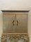 Baroque Silver Effect Base Eclectic Bar Cabinet, 1980s 8