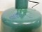 Industrial Green Enamel Factory Lamp with Cast Iron Top from Polam, 1960s, Image 13