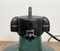 Industrial Green Enamel Factory Lamp with Cast Iron Top from Polam, 1960s, Image 12