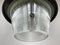 Industrial Cast Aluminium Light with Striped Glass from Elektrosvit, 1950s, Image 9