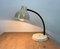 Lámpara de mesa cuello de ganso industrial, años 60, Imagen 16