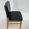 Leatherette & Wood Chair, Czechoslovakia, 1960s 7