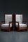 Haagse School High Back Chairs, 1920s, Set of 2 4