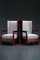 Haagse School High Back Chairs, 1920s, Set of 2, Image 4