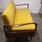Mid-Century Mustard Velvet Sofa Bed attributed to Greaves & Thomas, 1960s 4