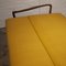 Mid-Century Mustard Velvet Sofa Bed attributed to Greaves & Thomas, 1960s, Image 7