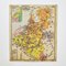 Vintage French Wall Map Hatier 59 Belgium/Holeland/Luxembourgg, 1960s 1