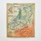 Vintage French Wall Map Hatier 59 Belgium/Holeland/Luxembourgg, 1960s 2