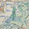 Vintage French Wall Map Hatier 59 Belgium/Holeland/Luxembourgg, 1960s 5
