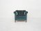 Fauteuil Club Vintage en Velours, France, 1940s 2