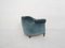 Fauteuil Club Vintage en Velours, France, 1940s 8