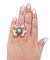 Onyx, Tsavorite, Diamonds & 14 Karat Rose Gold Ring 4