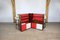 Folding Bar Cabinet Set by Johannes Andersen & Erik Buch for Dyrlund, Set of 4 5