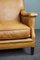 Vintage Cow Leather Armchair 8