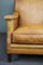 Vintage Cow Leather Armchair 7