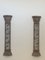 Medias columnas de hierro forjado, años 70. Juego de 2, Imagen 1