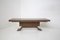 Tavolo da pranzo grande in legno attribuito a Paolo Buffa, anni '50, Immagine 7