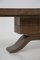 Large Wooden Dining Table attributed to Paolo Buffa, 1950s, Image 2