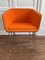 Orangefarbene Stühle, 1970er, 2er Set 7