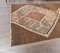 Vintage Turkish Brown Runner Rug 4