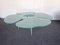 Italian Glass Flower Coffee Table from Glas Italia, 1990s, Image 1