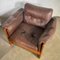 Brown Leather Club Armchairs by Niels Eilersen, Denmark, 1960s, Set of 2 5