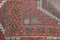 Vintage Turkish Brown Runner Rug 6