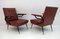 Fauteuils Ecopelle Mid-Century, Italie, 1960s, Set de 2 2