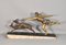 Emile Joseph Carlier, Art Deco Sculpture of Diana the Huntress, 1920s, Spelter & Bronze, Image 5