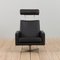 Mid-Century Danish Black Leather Recliner Lounge Chairs by Svend Skipper, 1980s, Set of 2, Image 5