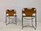 Italian Leather & Chrome Dining Chairs, 1960s, Set of 6 6