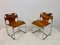 Italian Leather & Chrome Dining Chairs, 1960s, Set of 6 8