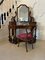 Fine Quality Antique Victorian Burr Walnut Dressing Table, 1850 18