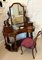 Fine Quality Antique Victorian Burr Walnut Dressing Table, 1850 2