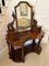 Fine Quality Antique Victorian Burr Walnut Dressing Table, 1850 4